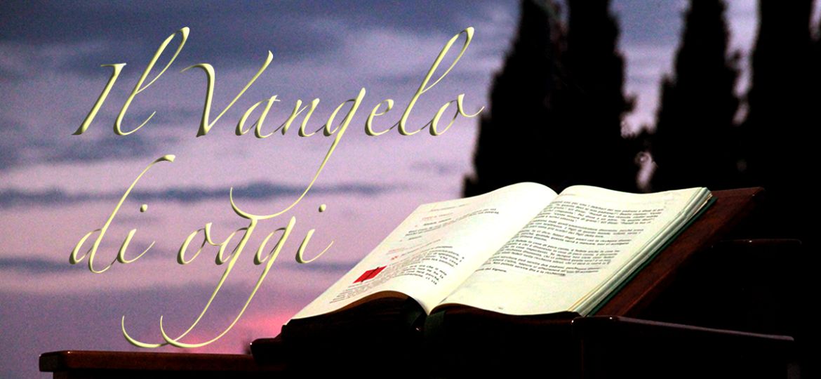 Il vangello di oggi 14 maggio (Demo)